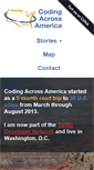 Mobile Screenshot of codingacrossamerica.com